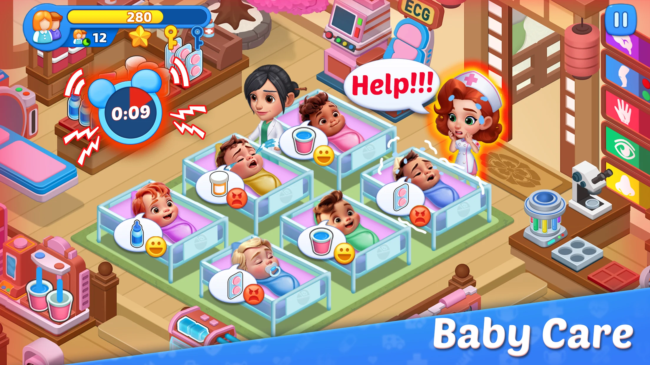 Hospital Frenzy: Doctor Games screenshot