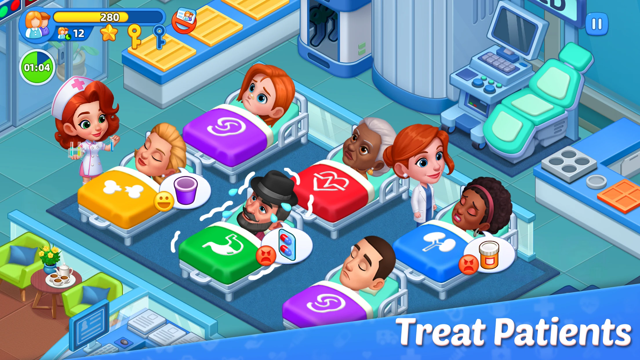 Hospital Frenzy: Doctor Games screenshot